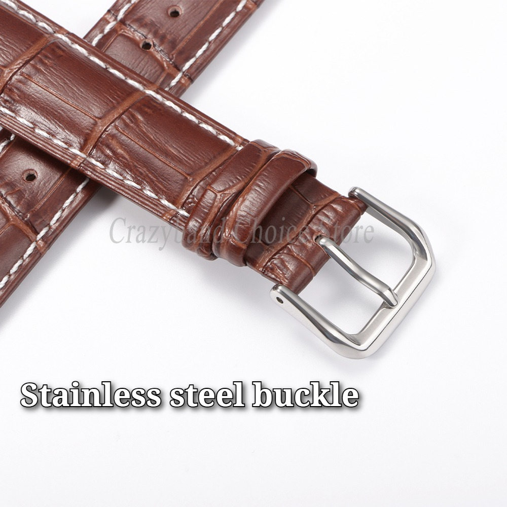 20/21/22/24mm Leather Watch Ba - Mens Fashion In 1920 のレビューと価格
