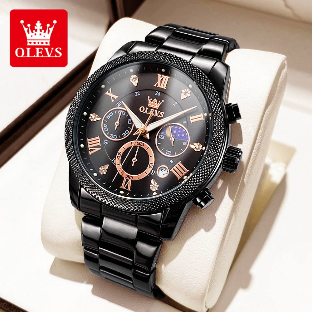 OLEVS Original Fashion Men's W - Men'S Fashion Box のレビューと価格