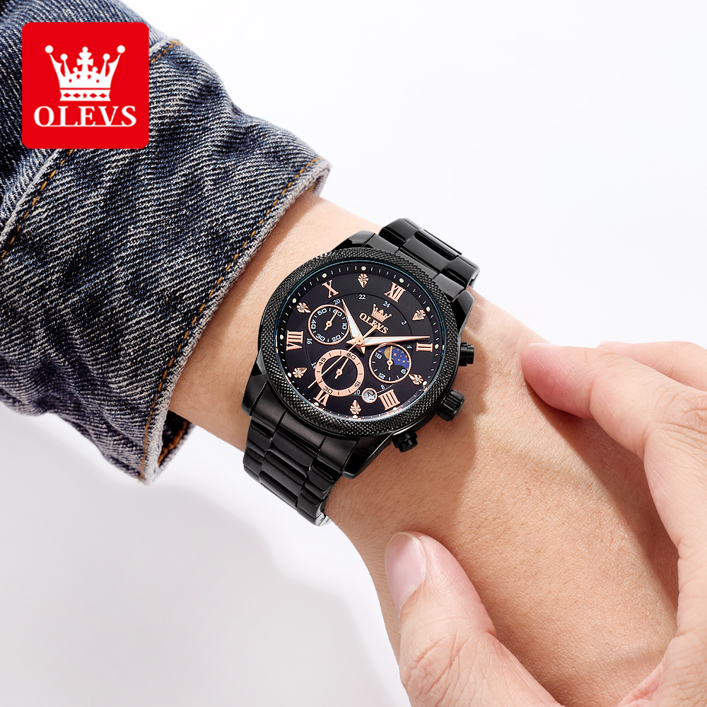 OLEVS Original Fashion Men's W - Men'S Fashion Box のレビューと価格