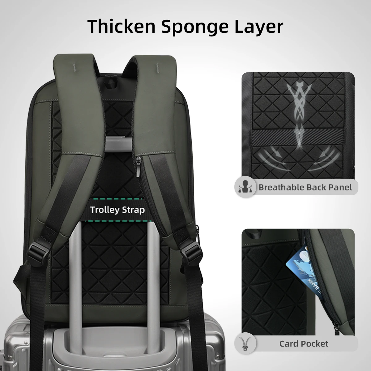 HK Expandable Business Backpac - Men Fashion Key のレビューと価格