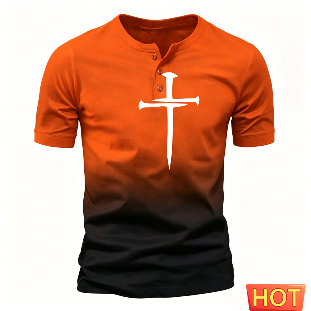Summer Men's Henley Shirt Funn - Men'S Fashion Clothing のレビューと価格