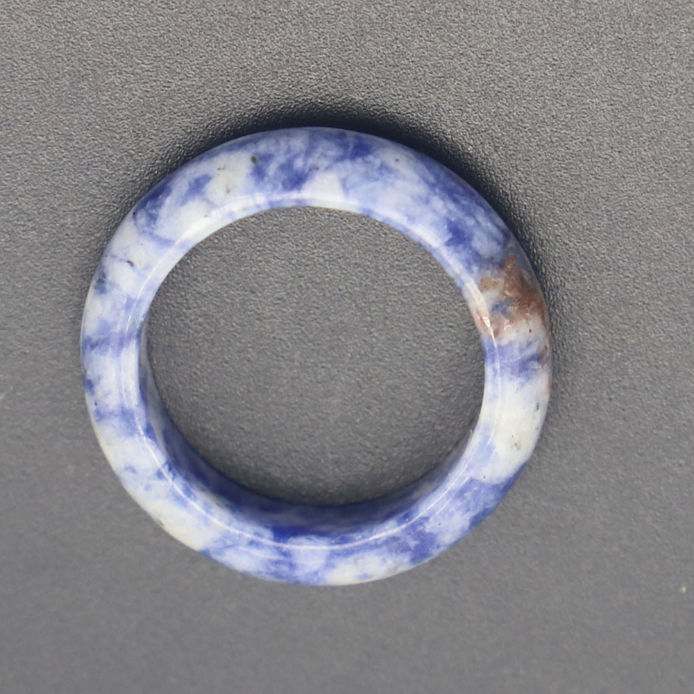 Sodalite Stone Ring 1PC Natura - Mens Fashion In 1920 のレビューと価格