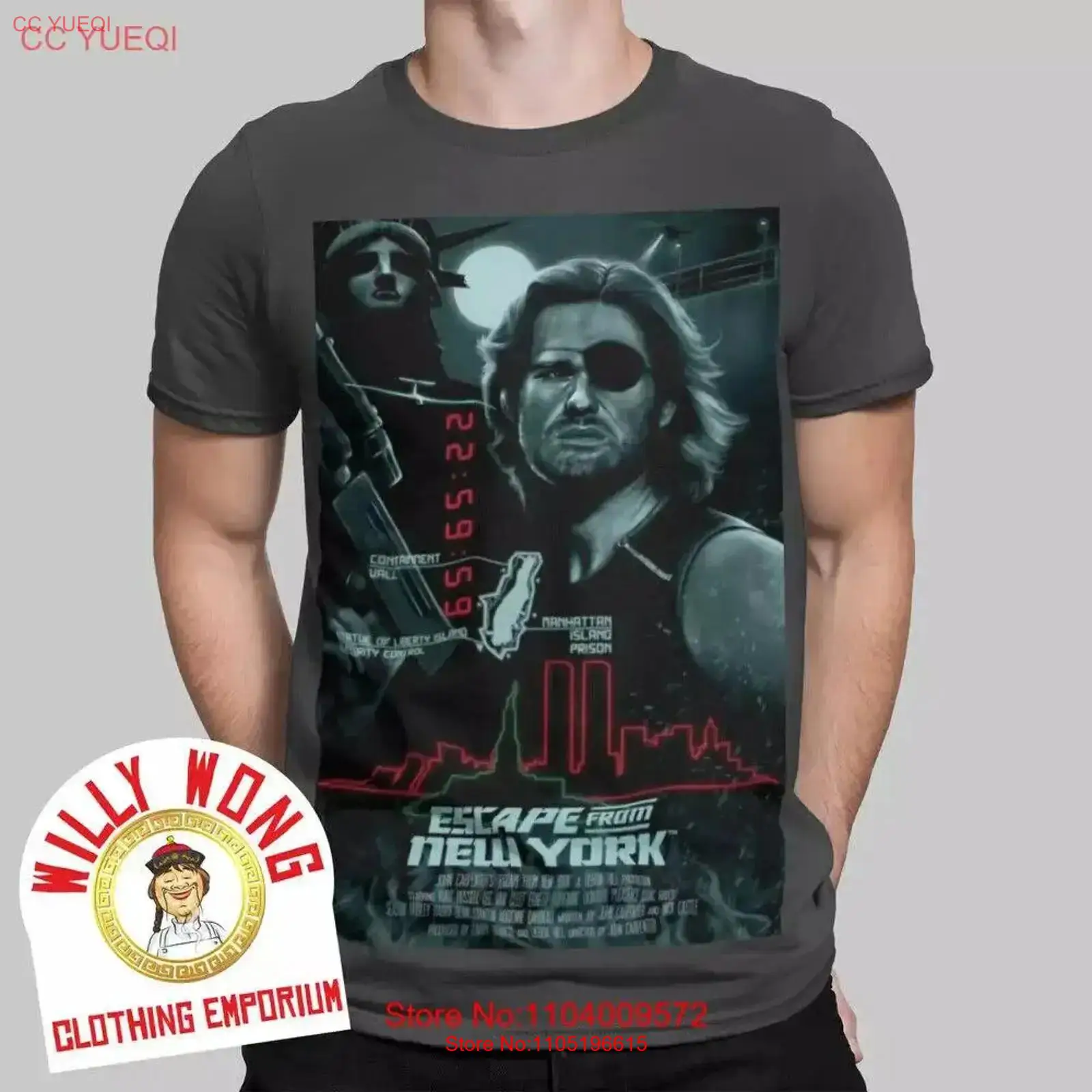 Escape From New York T Shirt R - Men'S Fashion New York のレビューと価格