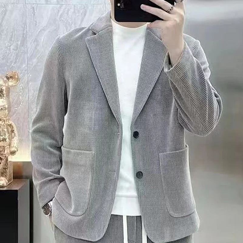 Fashion Suit Men's Spring Autu - Mens Fashion Suits のレビューと価格