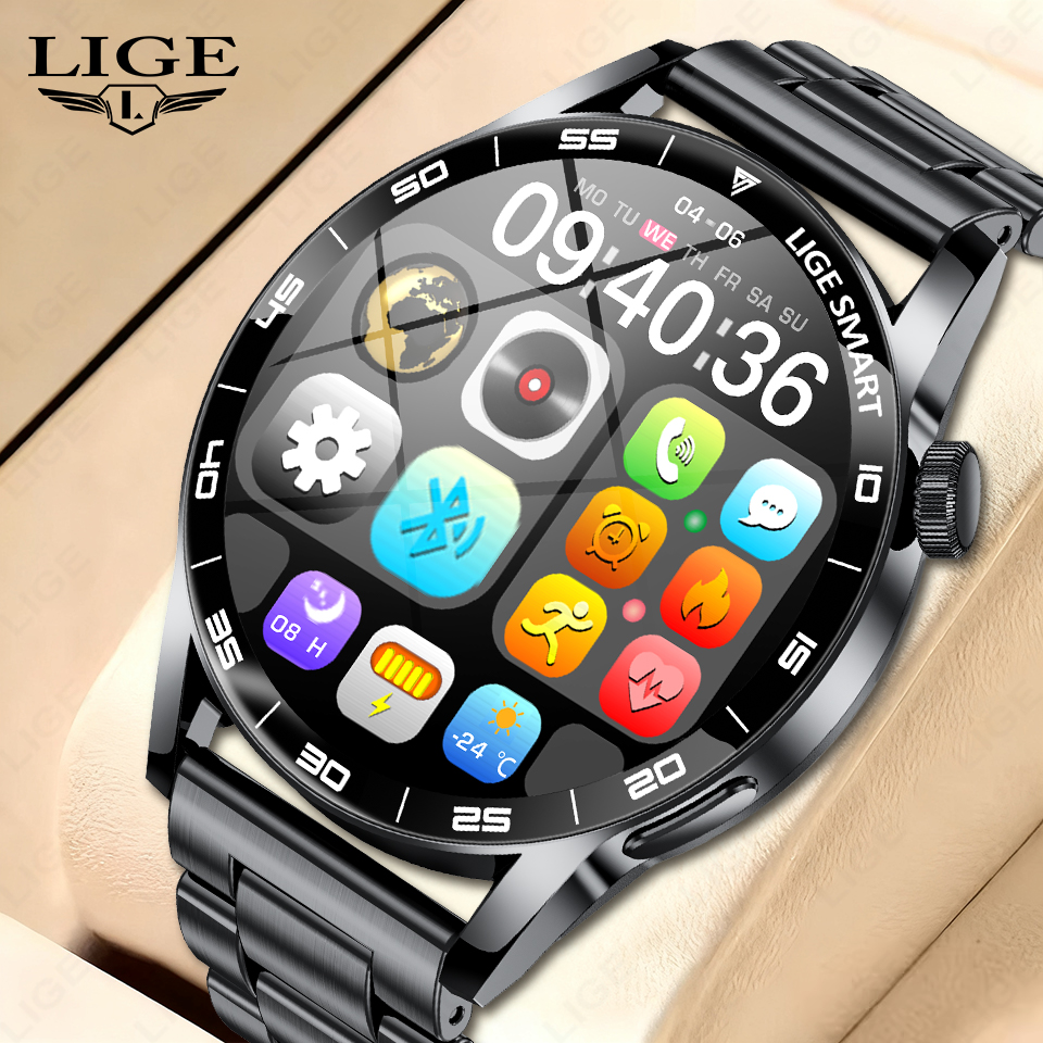 LIGE Men Fashion Smart Watch S - Men'S Fashion Week 2026 のレビューと価格