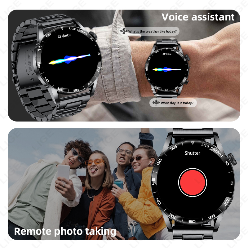 LIGE Men Fashion Smart Watch S - Men'S Fashion Week 2026 のレビューと価格
