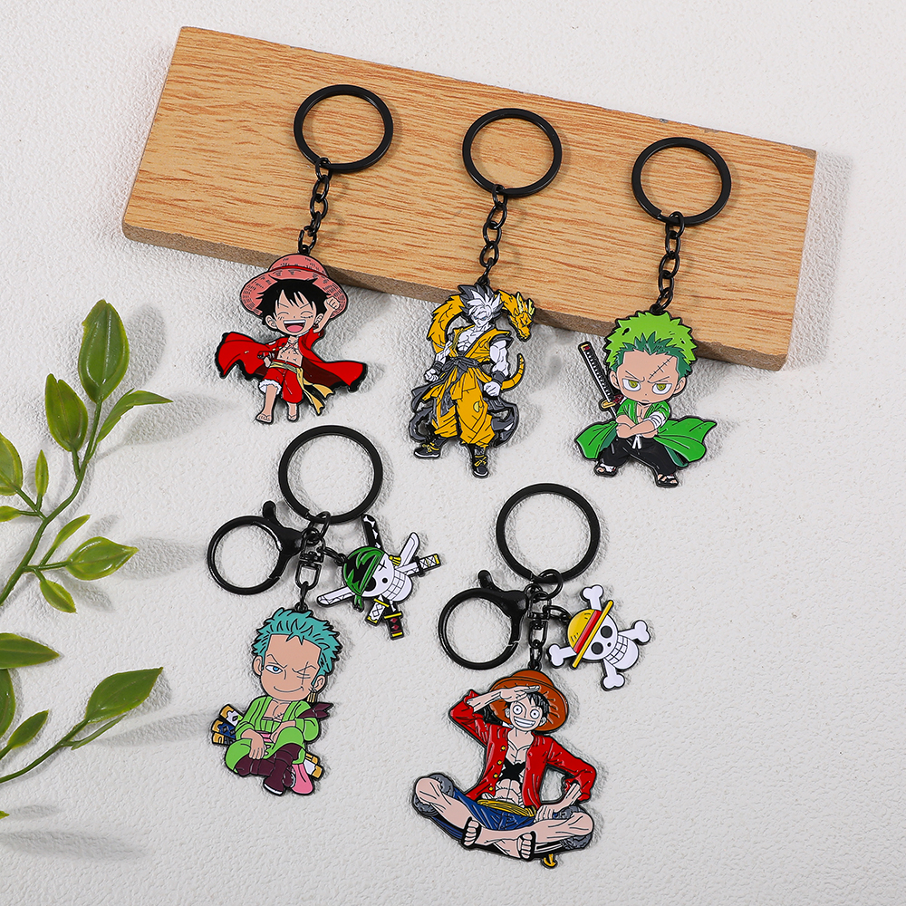 One Piece Anime Keychain Featu - Men Fashion Key のレビューと価格