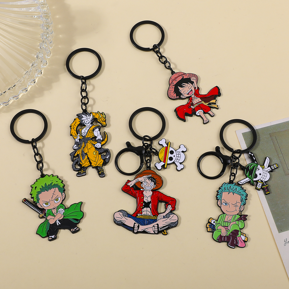 One Piece Anime Keychain Featu - Men Fashion Key のレビューと価格