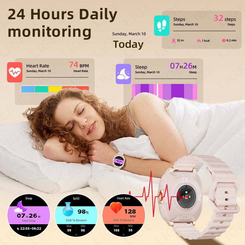 LIGE 2 In 1 TWS Headset Smart  - Men'S Fashion Week 2026 のレビューと価格