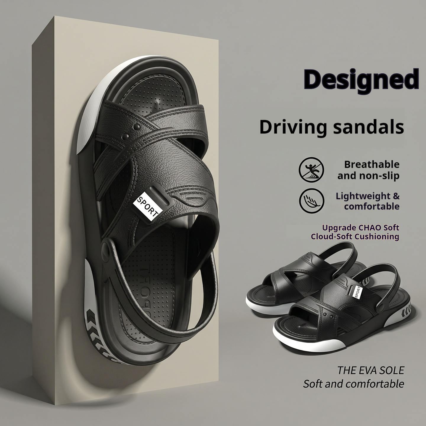 Four-season open-toed sandals, - Men'S Fashion For 30 Year Olds のレビューと価格