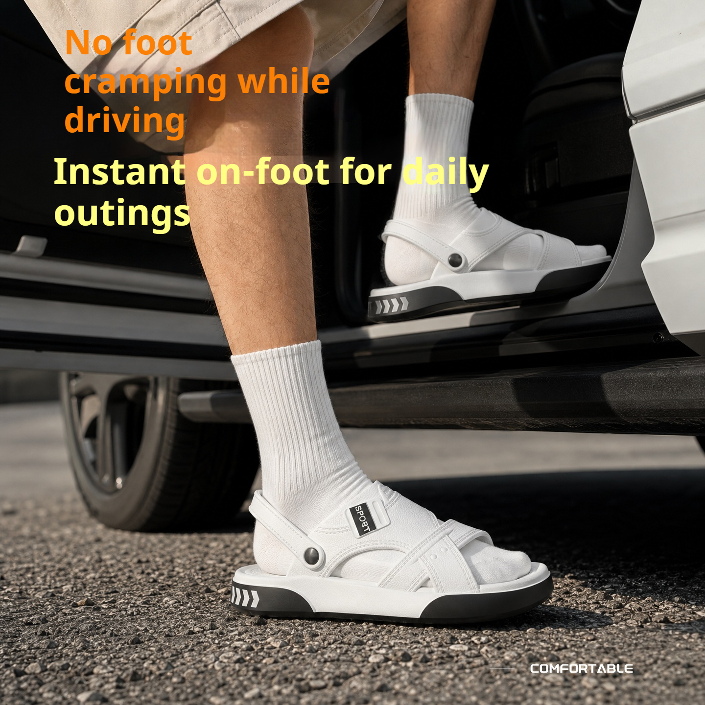 Four-season open-toed sandals, - Men'S Fashion For 30 Year Olds のレビューと価格