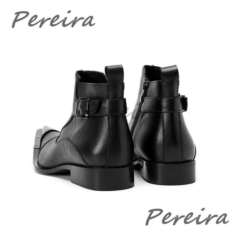 Red Black Iron Pointy Toe Men' - Belt Mens Fashion のレビューと価格