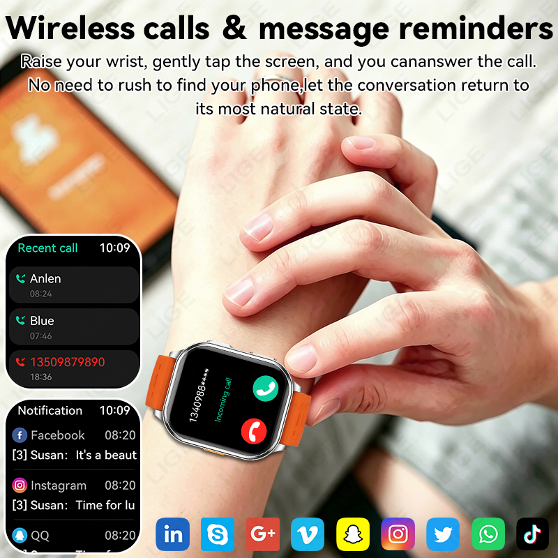 LIGE 2026 Camera Smart Watch M - Men'S Fashion Week 2026 のレビューと価格