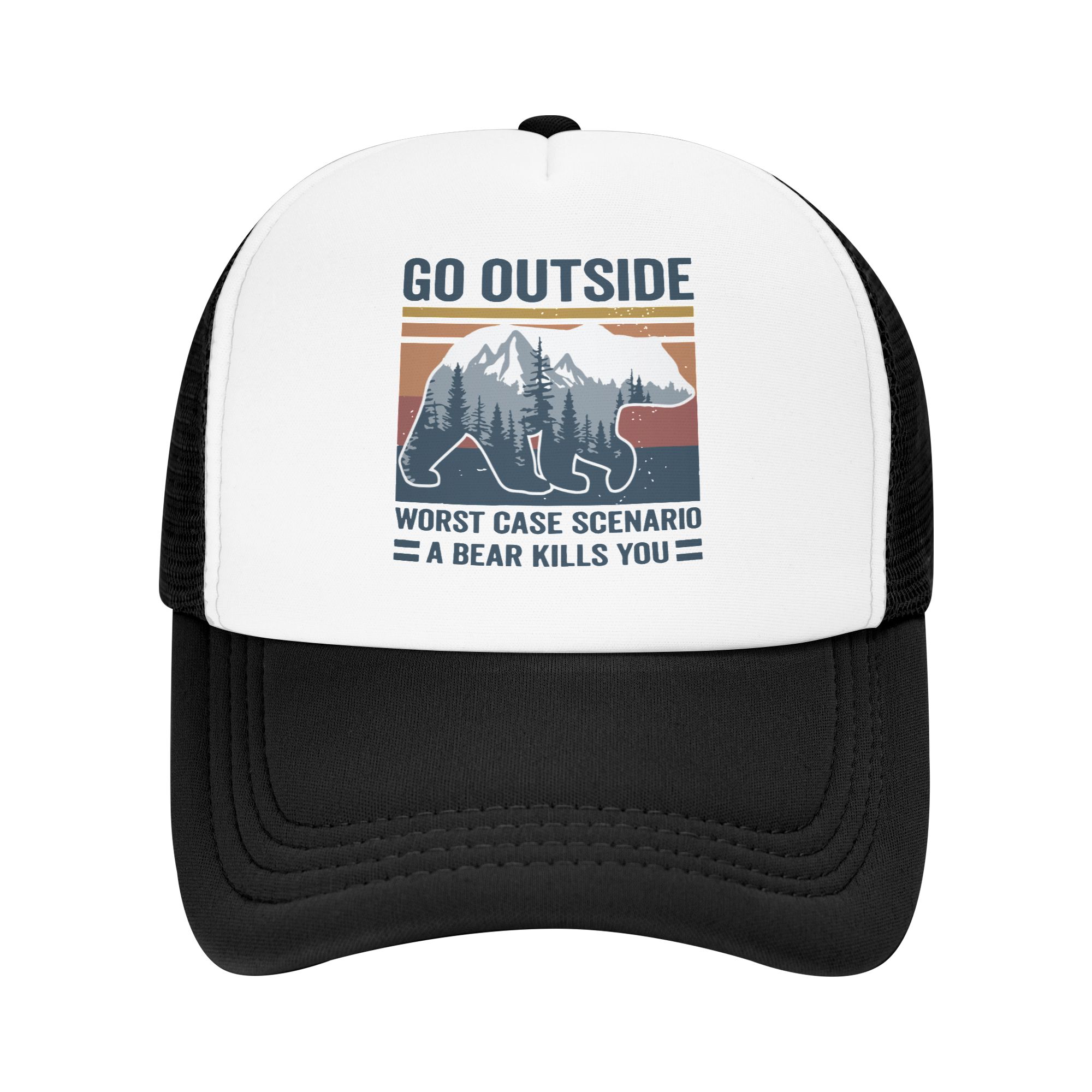 Go Outside Worst Case Scenario - Trucker Hat Cap のレビューと価格