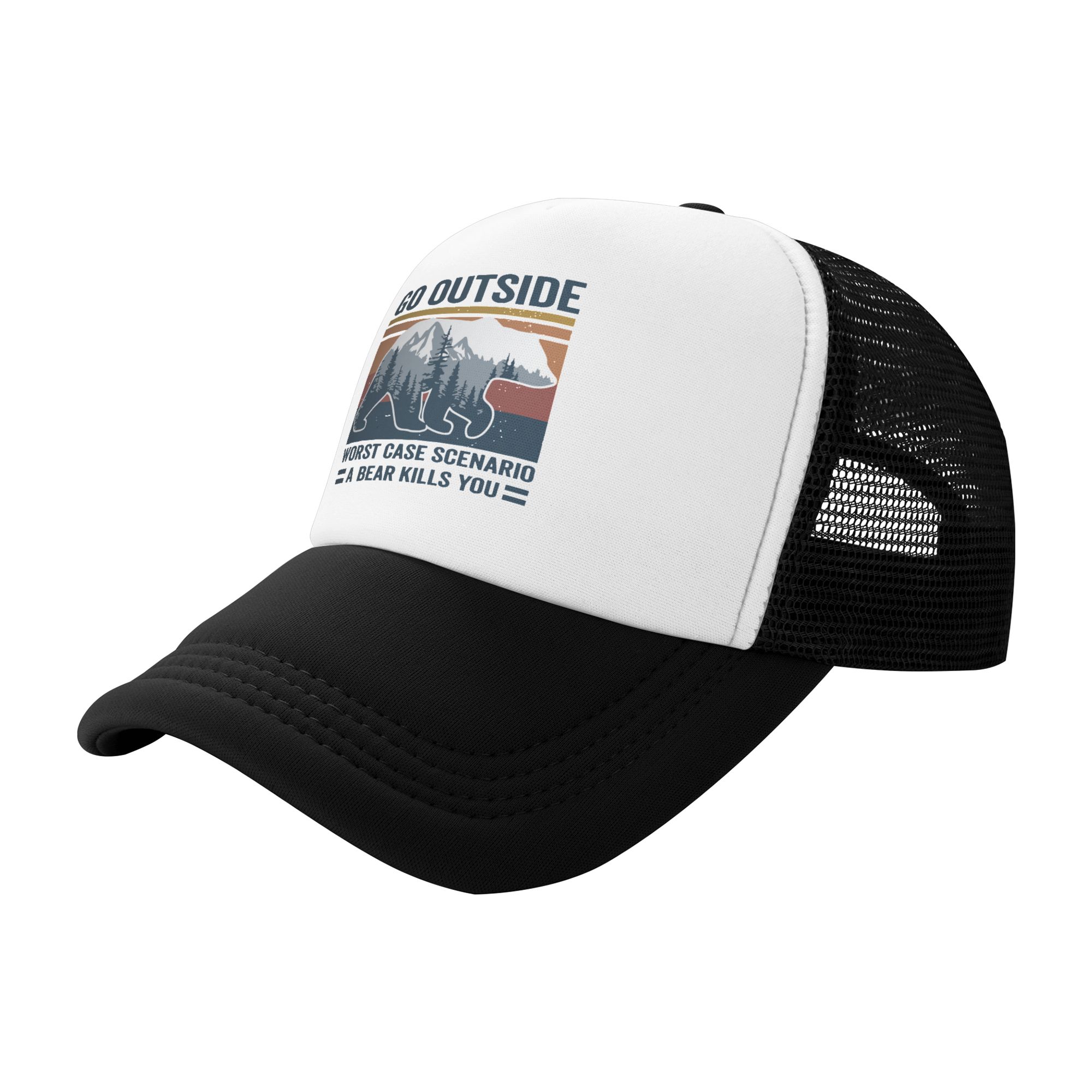 Go Outside Worst Case Scenario - Trucker Hat Cap のレビューと価格