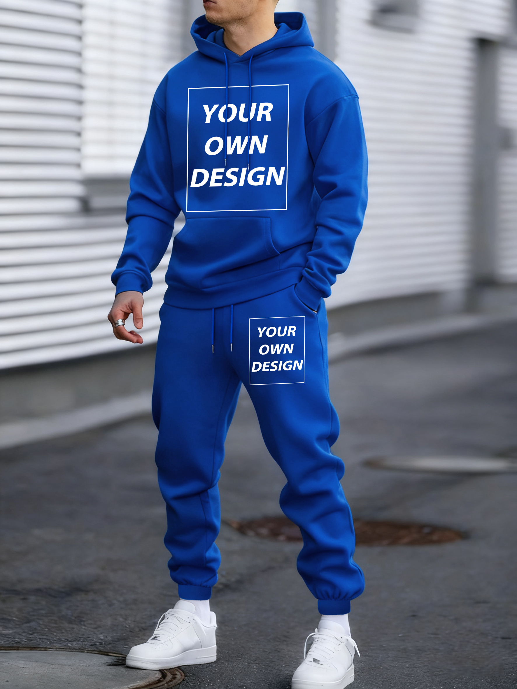 Spring Autumn Hoody Set Custom - Men'S Fashion Logo のレビューと価格