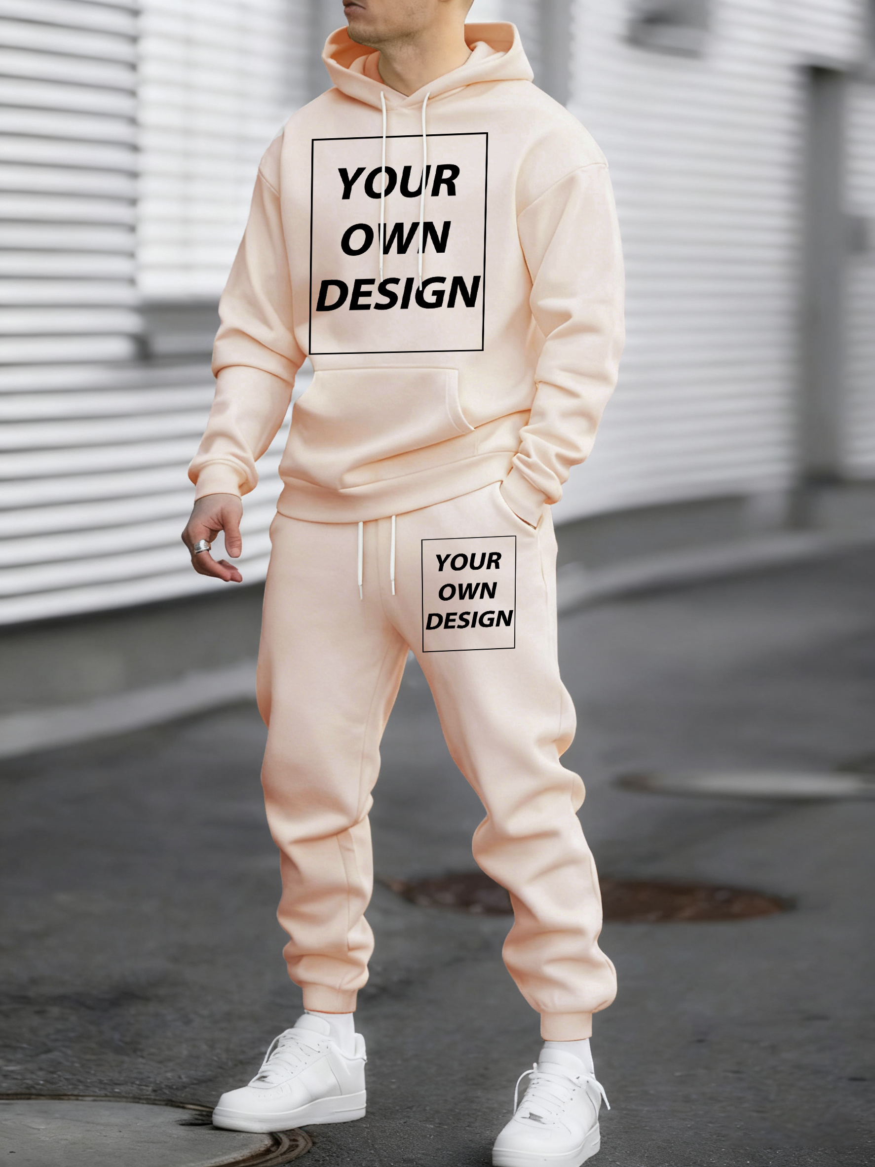 Spring Autumn Hoody Set Custom - Men'S Fashion Logo のレビューと価格