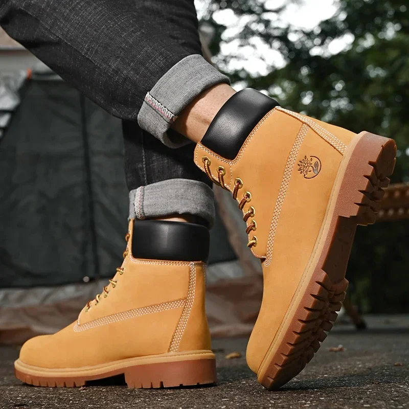 Boots Men High Top Boots High  - Men'S Fashion For 30 Year Olds のレビューと価格