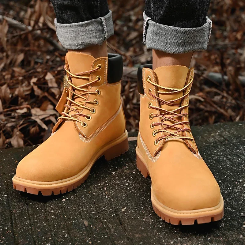 Boots Men High Top Boots High  - Men'S Fashion For 30 Year Olds のレビューと価格
