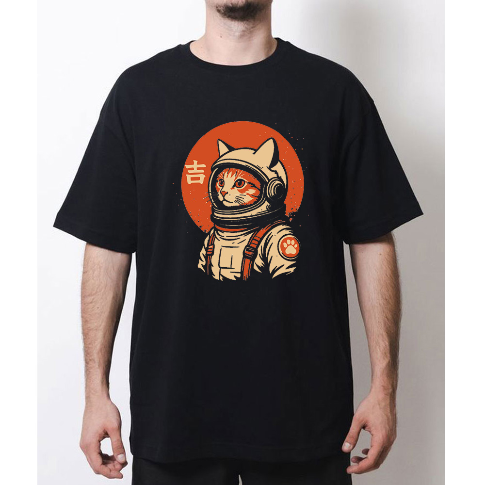 Space Cat Retro Japanese 1950s - 1950S Fashion Men'S のレビューと価格