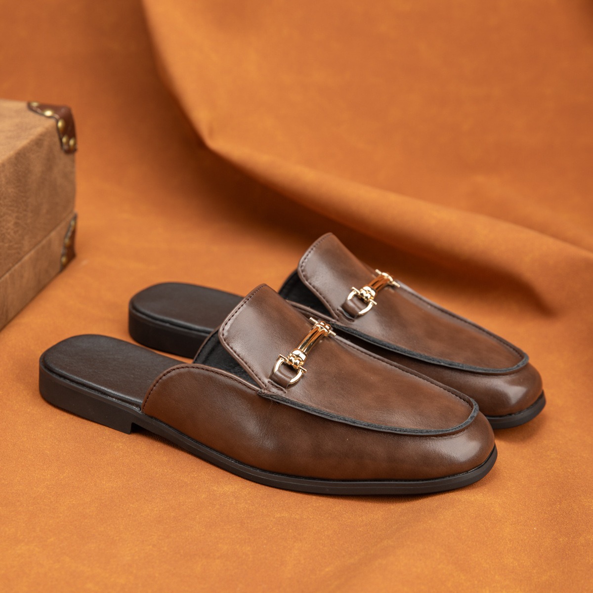 38-47mules shoes man horsebit  - Men'S Fashion Loafers Shoes のレビューと価格