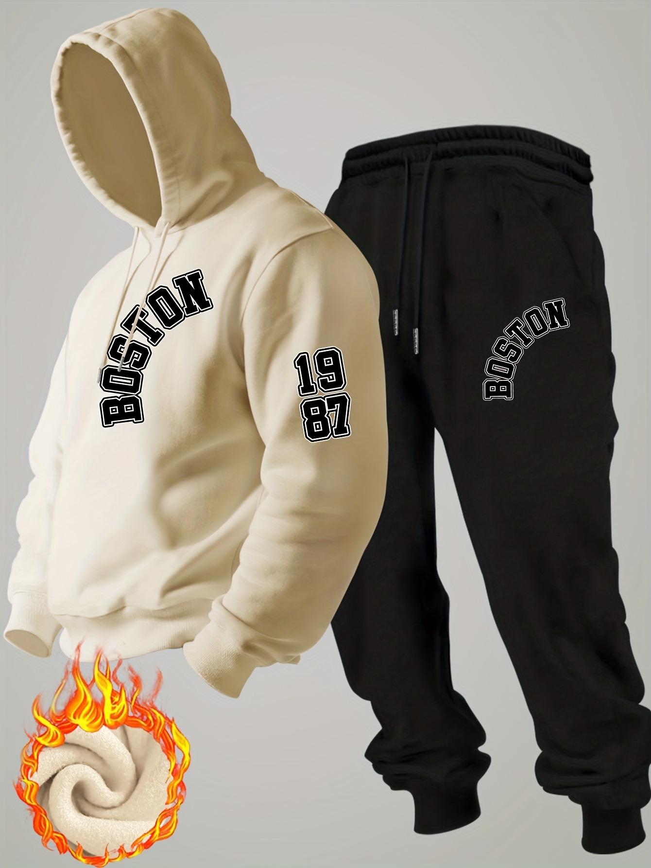 2026 new Men Winter Fleece Hoo - Men'S Fashion Outfits 2026 のレビューと価格