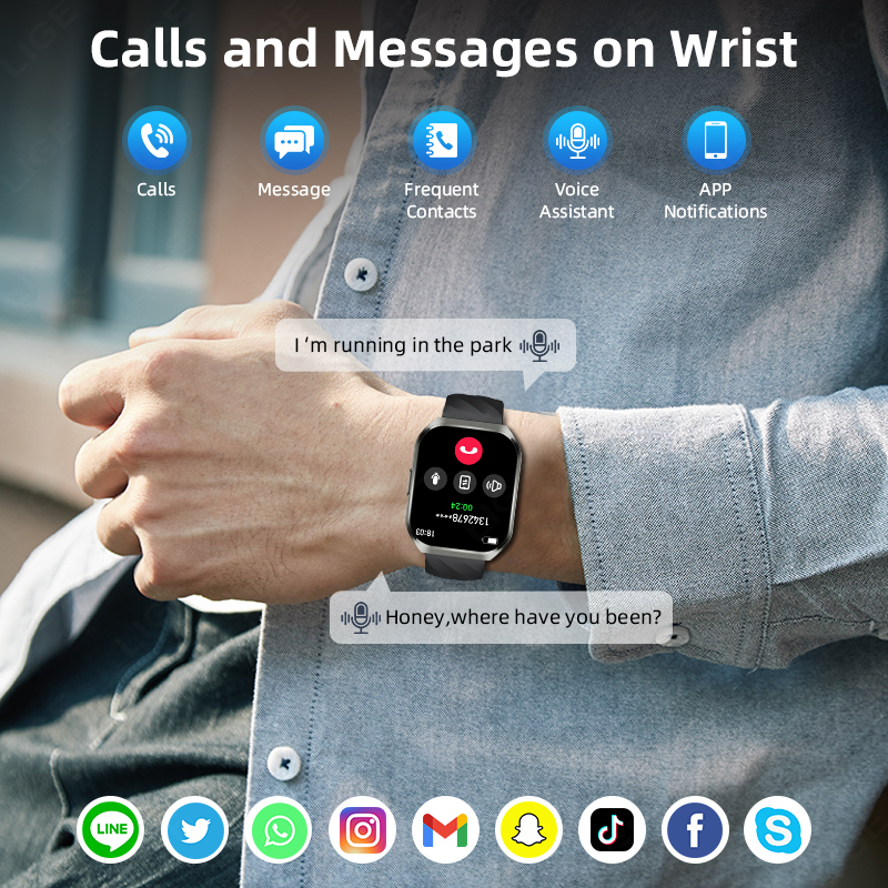 LIGE NEW 1000mAh Large Capacit - Men'S Fashion Week 2026 のレビューと価格