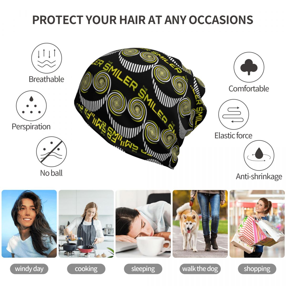 The Smiler Alton Towers Merch  - Beanie Winter Hat のレビューと価格